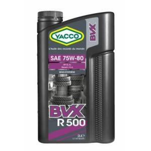 YACCO BVX-R500 75W-80 ヤッコー BVX R500 ヤッコの半化学合成ギアオイル ミッションオイル 2Lボトル｜モーターラヴァー