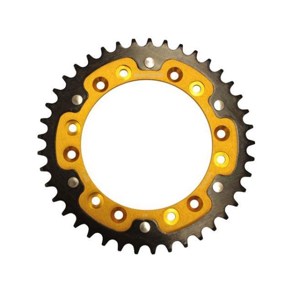 スーパースプロックス リアスプロケット STEALTH（ステルス） 245/2-41T（ゴールド） ...