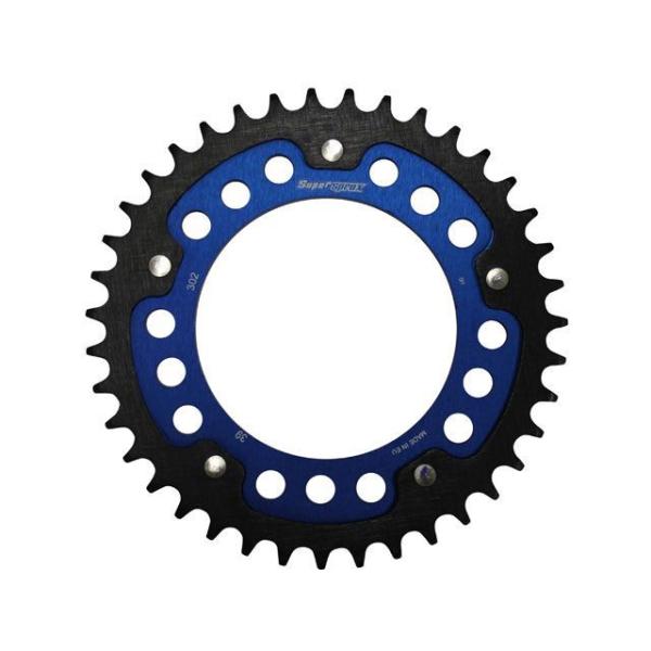 スーパースプロックス リアスプロケット STEALTH（ステルス） 302-39T（ブルー） Sup...