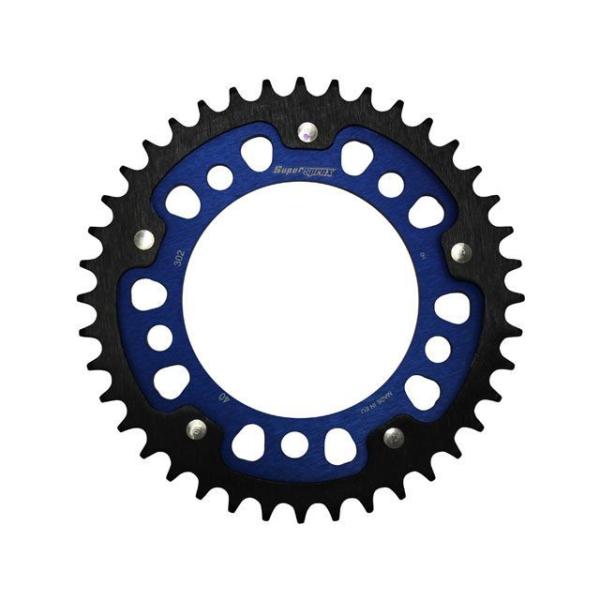 スーパースプロックス リアスプロケット STEALTH（ステルス） 302-40T（ブルー） メーカ...