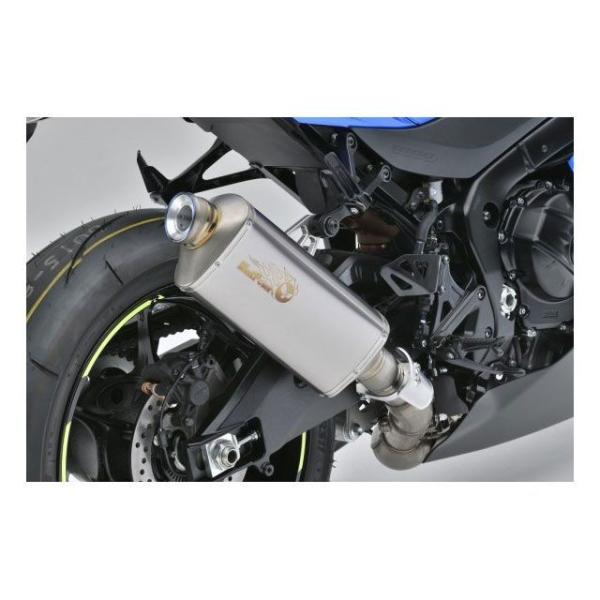 ウエストパワー GSX-R1000R SLIP-ON（政府認証） マフラーカバー付属 WestPow...