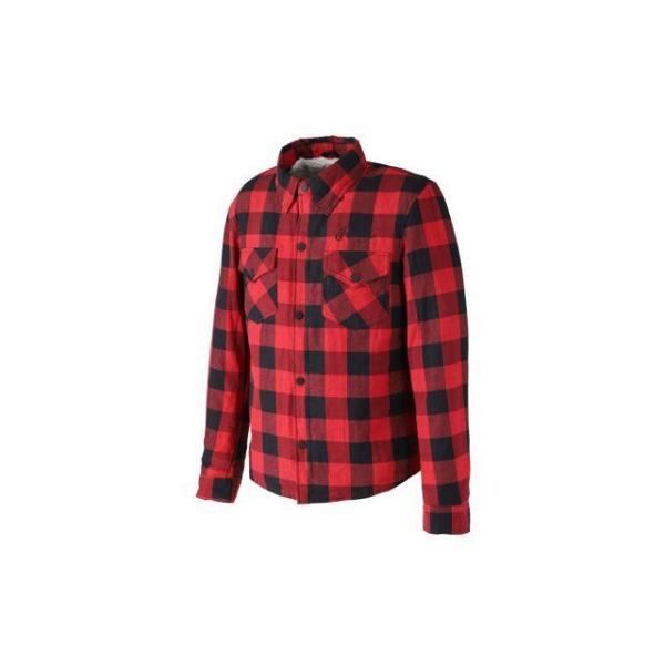 ライズ MOTO FLANNEL SHIRTS（レッド） サイズ M RIDEZ