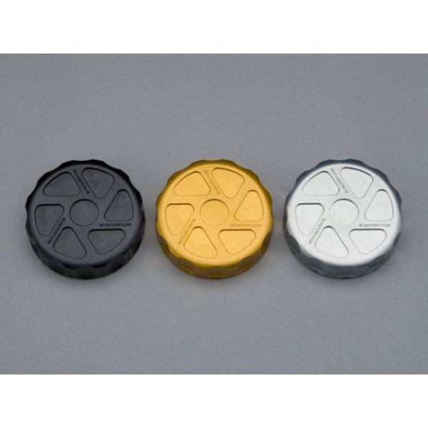 Kファクトリー リザーバータンクキャップ L-N カラー メタリックシルバー K-FACTORY