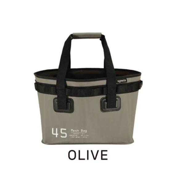 SLOWER ハングストックメッシュバッグ35L（オリーブ） メーカー在庫あり SLOWER