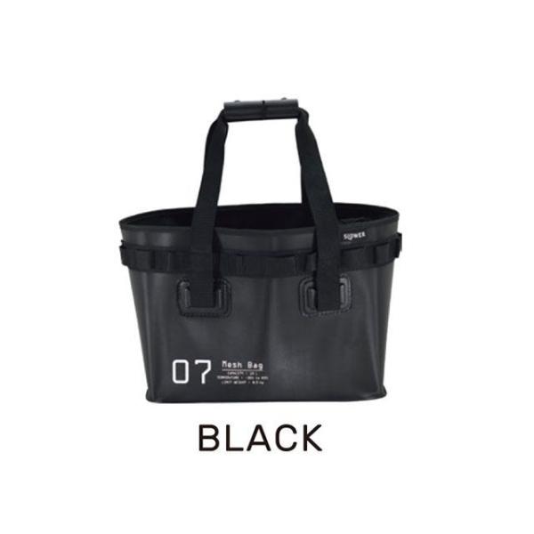 正規品／SLOWER ハングストックメッシュバッグ35L（ブラック） SLOWER キャンプ