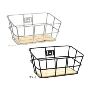 PALMY TU-319 ウッドパネルアルミバスケット カラー：シルバー PALMY
