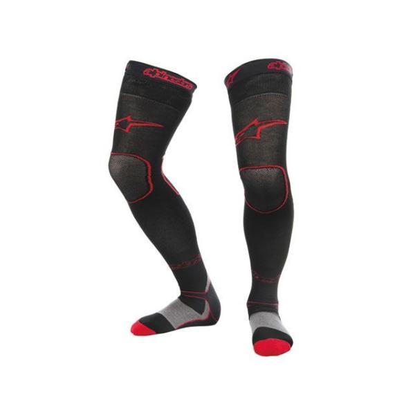 アルパインスターズ MXソックス ロング（ブラック/レッド） サイズ L/2XL（26.5〜31.5...