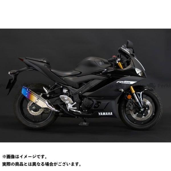 トリックスター YZF-R25 YZF-R3 政府認証スリップオンマフラー IKAZUCHI ショー...