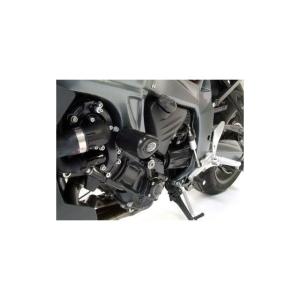 正規品／アールアンドジー Kシリーズ その他 エアロクラッシュプロテクター ブラック R&G バイク｜motoride