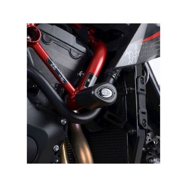 アールアンドジー Z H2 エアロクラッシュプロテクター ブラック R&amp;G