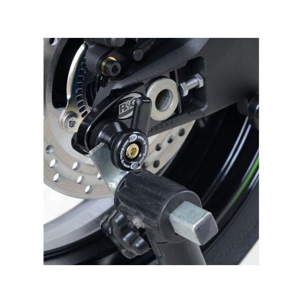 アールアンドジー ZX-10R Z H2 オフセットコットンリール ブラック R&amp;G