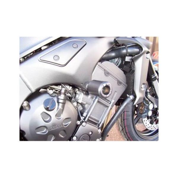 アールアンドジー FZ1-N FZ1-S Fazer1000 クラッシュプロテクター ホワイト R&amp;...