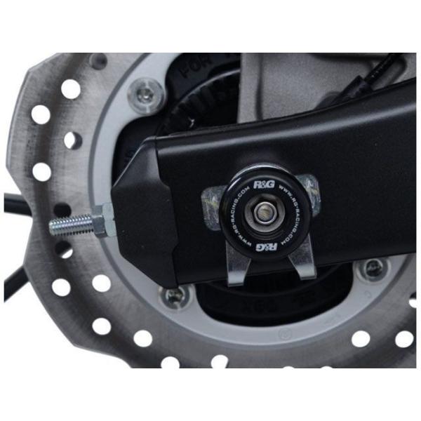 アールアンドジー CB125R スピンドルスライダー ブラック R&amp;G