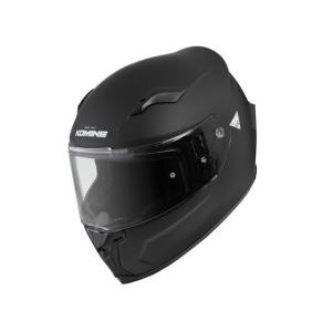 正規品／コミネ HK-170 FL フルフェイスヘルメット（マットブラック） サイズ：M メーカー在庫あり KOMINE バイク｜motoride