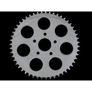 ネオファクトリー スポーツスター 4速ビックツイン リアチェーンスプロケット クローム 73-85y...