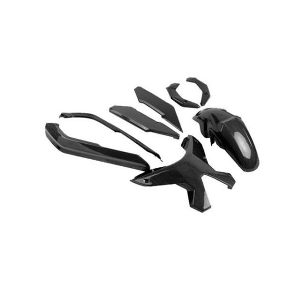 田中商会 ZOOMER-X ズーマーX/ZOOMER-X用 外装（カウル）8点セット/カーボンカラー...