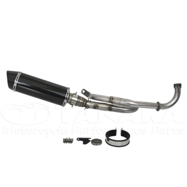 田中商会 MSX125 グロム グロム/GROM/MSX125用 ダウンカーボンマフラー Sea T...