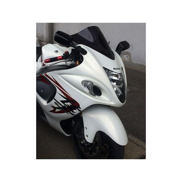 正規品／アクリポイント 隼 ハヤブサ GSX1300R隼 2008-2013用スクリーン ストリート...