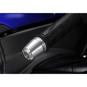 アグラス YZF-R1 バーエンド 1ピースタイプ カラー シルバー AGRAS