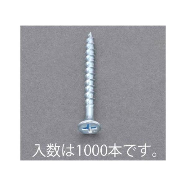 正規品／エスコ 3.8x25mm コーススレッド（1000本） ESCO バイク 車 自転車 自動車