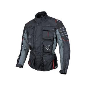 正規品／ヒットエアー Motorrad2 エアバッグジャケット・ベスト（ブラック/レッド） サイズ：3XL hit air バイク｜motoride