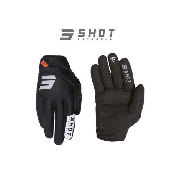 正規品／SHOT RACE GEAR ウインターグローブ ウインター2.0（ブラック） サイズ：M ...