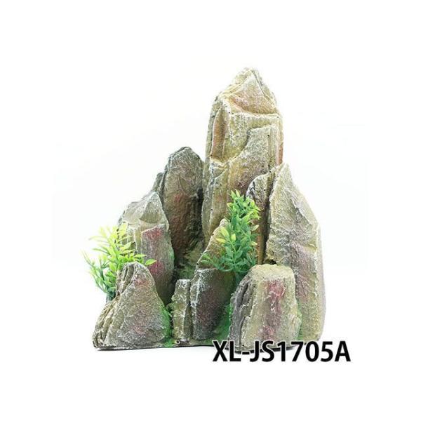アルファテック XL-JS1705A 岩山/水草（中） 水槽 ケージ 飼育ケース インテリア オーナ...