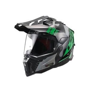エルエスツーヘルメット EXPLORER F/エクスプローラーエフ（カモチタニウムグリーン） サイズ XL LS2 HELMETS