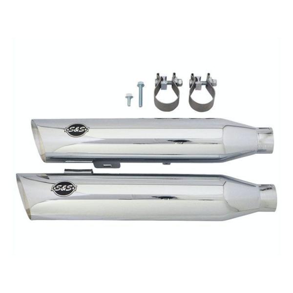 エス＆エス パフォーマンスマフラースラッシュカット08y- 2-1-2ダイナ クローム メーカー在庫...