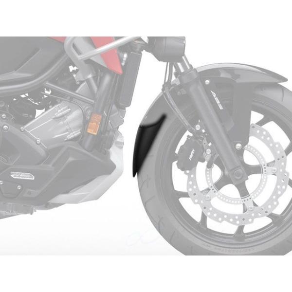 パイツマイヤー NC750X フロントエクステンドフェンダー（ブラック） Peitzmeier