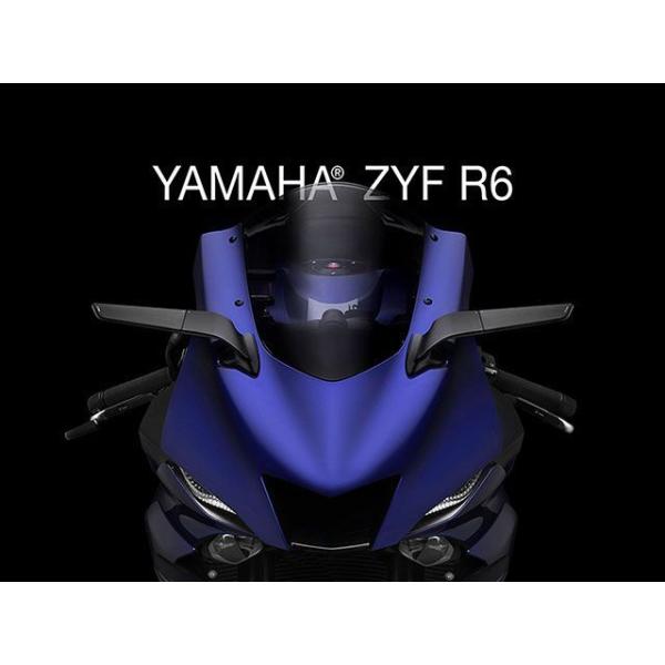 リゾマ YZF-R6 Mirror 「STEALTH」（ブラック） RIZOMA