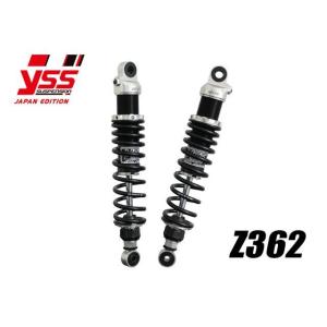 正規品／YSS GS400E リアサスペンション ツインショック RZ362 ボディカラー：ブラック スプリングカラー：クロームメッキ YSS RA…｜motoride
