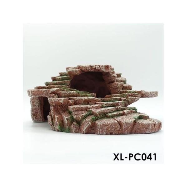 アルファテック XL-PC041 石段（大）水槽 ケージ 飼育ケース インテリア オーナメント アク...