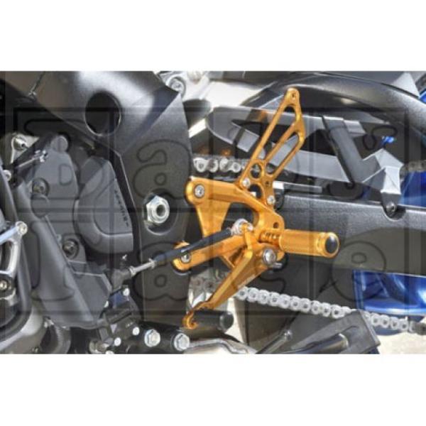 ベビーフェイス GSX-S1000/GT バックステップキット レースシフト（ブラック） BABYF...