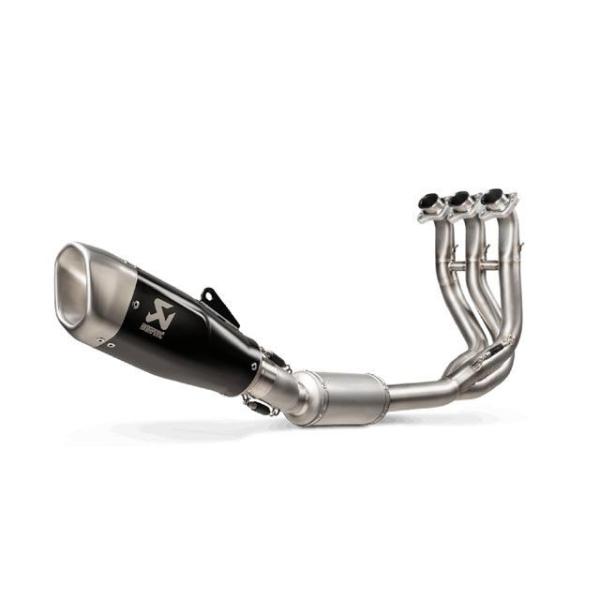アクラポビッチ TRIDENT660 レーシングライン チタン ブラック AKRAPOVIC