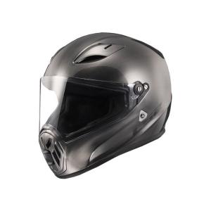 正規品／エルエスツーヘルメット STREET FIGHTER（ブルッシュドアロイ） サイズ：L メーカー在庫あり LS2 HELMETS バイク｜motoride