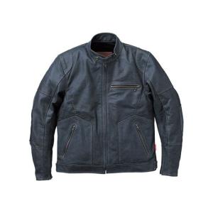 正規品／リッズフライ RFVL-2002/D Washable DOUBLE RIDERS LEATHER JAC（インディゴ） サイズ：M Rid…｜motoride