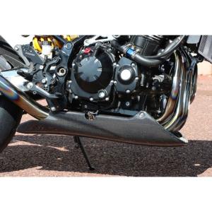 正規品／ストライカー Z900RS Z900RSカフェ ストライカーエアロデザイン アンダーカウル ストライカーフルエキゾースト専用（黒ゲルコート仕…