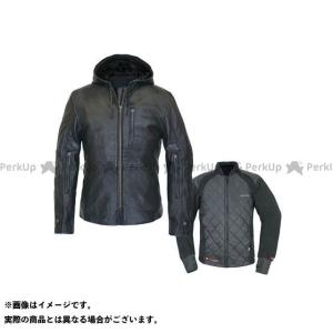 TAICHI RSタイチ GMX アロー レザージャケット ブラック/レッド RSJ832