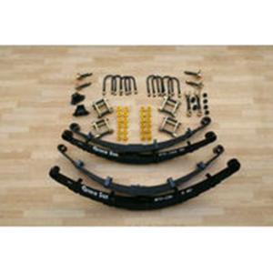 SHUEIリーフスプリング・2インチアップ・前後セット・三菱ジープ