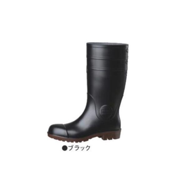 ドンケル NW1000黒 ミドリ安全製 PVC安全長靴 ブラック サイズ 25.5cm DONKEL