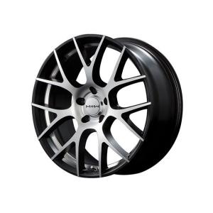 マルカサービス 4本セット M.I.D MTW TW027 18インチ リム幅8.0J イン