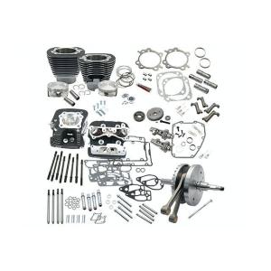エス＆エス ツインカムソフテイル 124” ホットセットアップキット 07-17yTC ソフテイル ブラック S&S