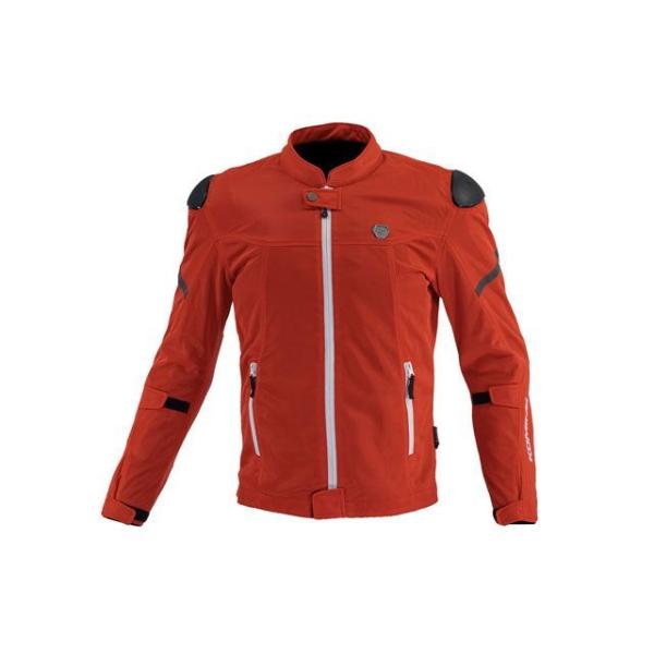 コミネ 2023春夏モデル JK-165 ハイプロテクトフルメッシュジャケット（レッド） サイズ L...