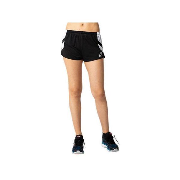 アシックス 2092A087 RUNNING PANT（Pブラック×ホワイト） サイズ S メーカー...