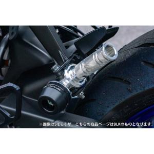 正規品／オーバーレーシング YZF-R7 タンデムステップスライダー（ブラック） OVER RACING バイク｜motoride