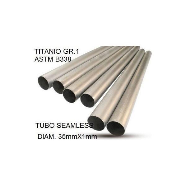 ジーピーアール Cafe Racer Tubo titanio seamleSs D. 35mm X...