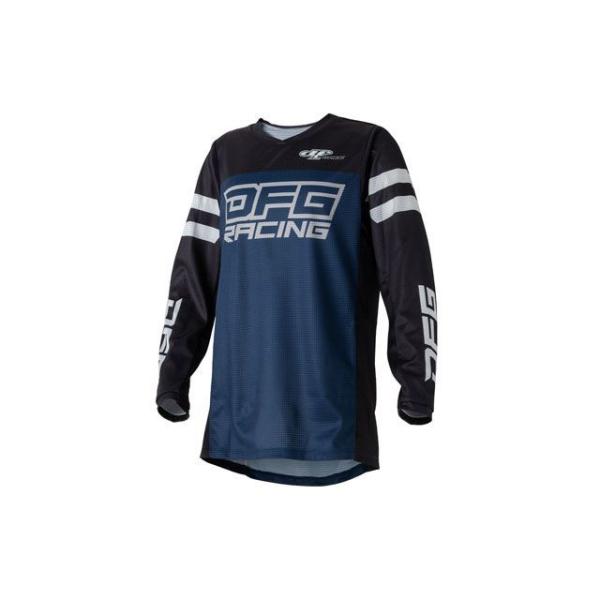 【特価品】ディーエフジー ソリッド ジャージ ユース（ブラック/ネイビー） サイズ YXS（120c...