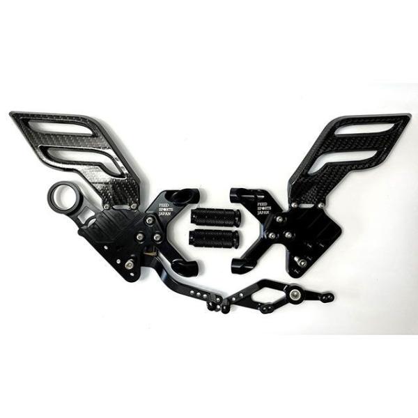 FSJ S1000R 5Pバックステップキット ローレットステップバー仕様 FEED SPORTS ...