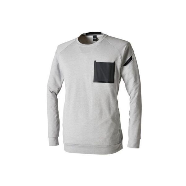 TSデザイン TSDELTAコーデュラスウェットシャツ（アッシュグレー） サイズ 4L メーカー在庫...